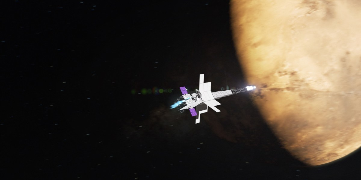 NASA chế tạo tàu vũ trụ hạt nhân SR-1 chinh phục sao Hỏa 2028
